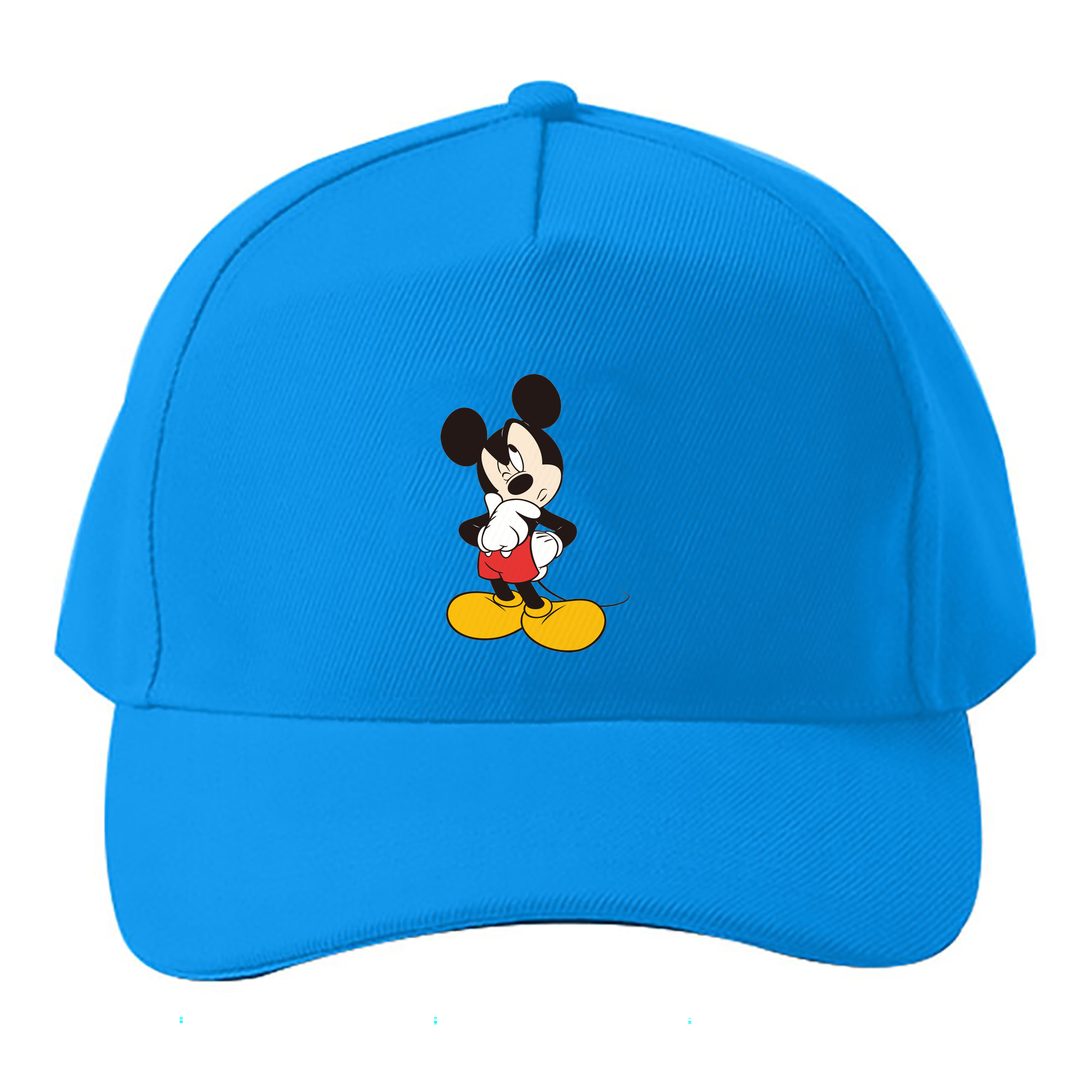 （画像用） ミッキーマウス Mickey Mouse ベースボールキャップ 綿100％ 男女兼用 帽子 スポーツ